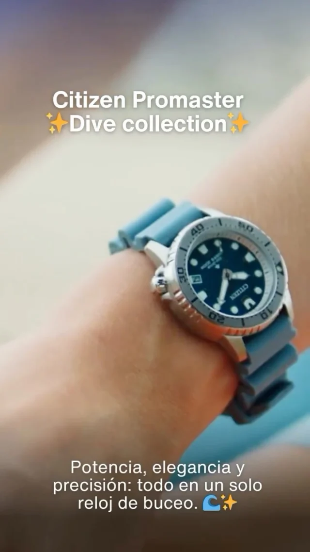 La nueva colección Citizen Promaster.
Encuéntrala en @mi_reloj_online
